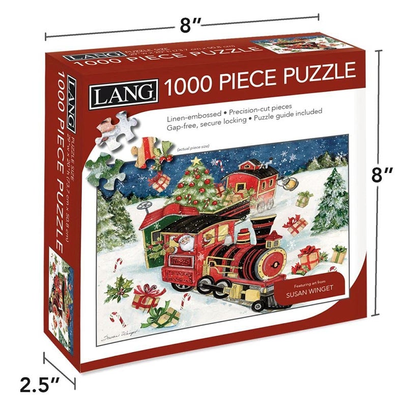 Lang All Aboard Puzzle - 1000 PC (5038051), Multicolor - Image 4